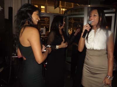 Singers Shilpa Narayan, Carla Verolsa
