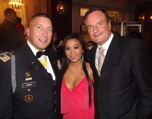 Colonel Gonyo,Lizzi London, Gerard Mc Keon