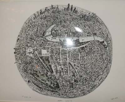 The Globe of New York, Stephen Wiltshire