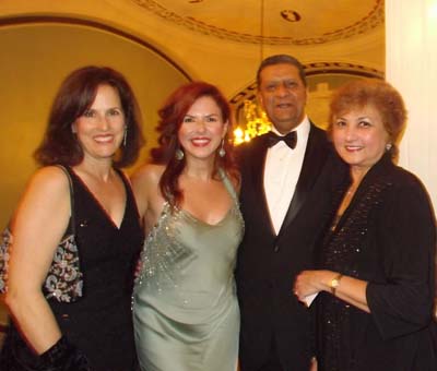 Barbara Carr, Lorraine Cancro, Amir and Tas Dossal