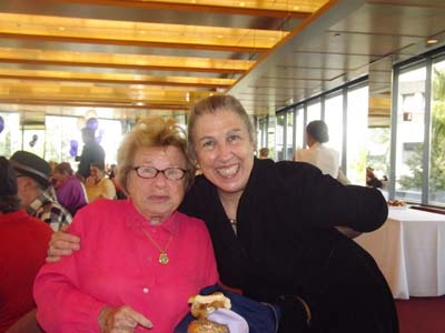 Dr. Ruth Westheimer and Patti Kenner