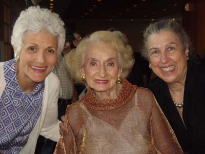 Nancy Fisher, Ruth Gruber and Patti Kenner