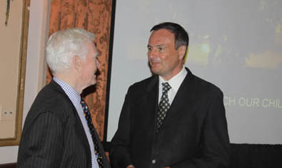 Alan L. Bain and Gerard McKeon. Photo by: Pierre Baz