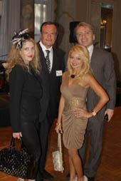 joyce brooks, gerard mckeon, Dr. Shireen Fernadez and Alex Harris.photo by: Pierre Baz