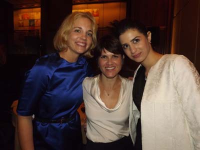 Rebecca Manty, EastWest Institute; Tanya Henderson, WAND;Joelle Rizk, EastWest Institute