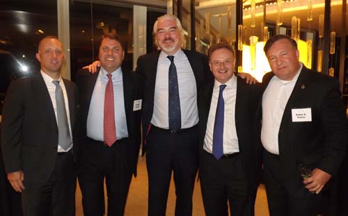 John Mierze Jewski, Nicholas Zoyrafos, John Dolton, Thomas Mellett, Robert Derrick