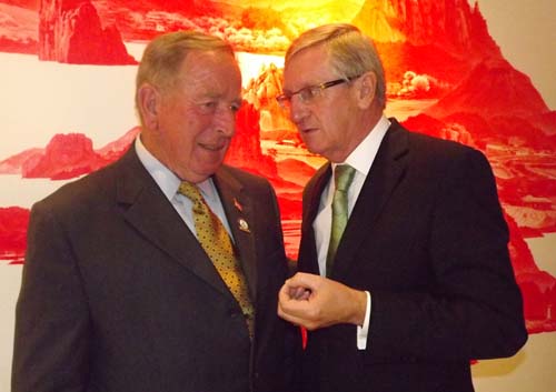 Parade Chairman, John Dunleavy, Counsel General of Ireland, Noel Kilkenny