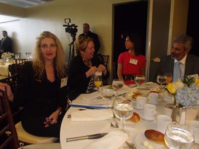 Joyce Brooks, Karen Linehan Mroz, Laura Clufo and Bawa Jain