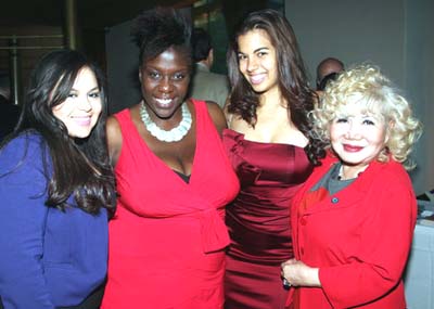 Luz Cuellar, Stacey Angela Fashion Designer of Alex Ross Modeling, Eva Cruz,