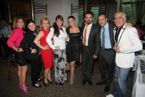 Raiza Perrault CEO Chief Englightment Officer Ecomarketstore.com, Luz Karime Cuellar Speaker & Life Coach, Maritza Moncada Life Coach, Jackie Salas Celebrity Chef, Karen Hoyos International Speaker and Celebrity Coach, Carlos Camacho Producer, Director and Co-Owner of Emporia Entertainment, Victor Ibarra Co- owner of Emporia Entertainment & Paolo Di Valdi Celebrity Make up Artist and Hair Master