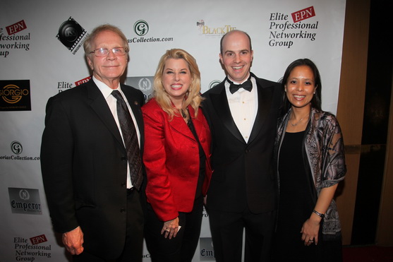 Jim Swiger Managing Director Enviroglobal Solutions, Rita Cosby Host CBS TV & Radio, Atty. Rhys Roberts VP Enviroglobal Solutions Australia and his wife Monica Roberts. Australia Office