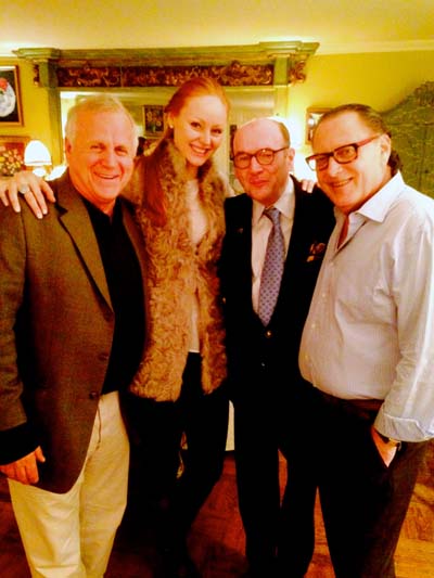 Gary Swanson, Ulrika "Red" Nilssen, Edward Callaghan and Errol Rappaport.  Photo by:  David Bikerman