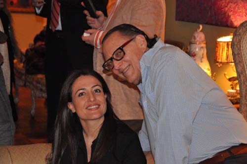 Olivia Malonda and Errol Rappaport .  Photo by:  David Bikerman