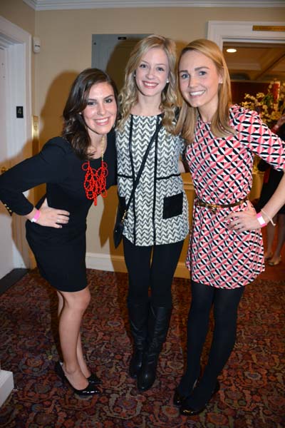 Kady Hellme, Lauren Veres, Jessica McCurley.  Photo by:  Rose Billings/Blacktiemagazine.com