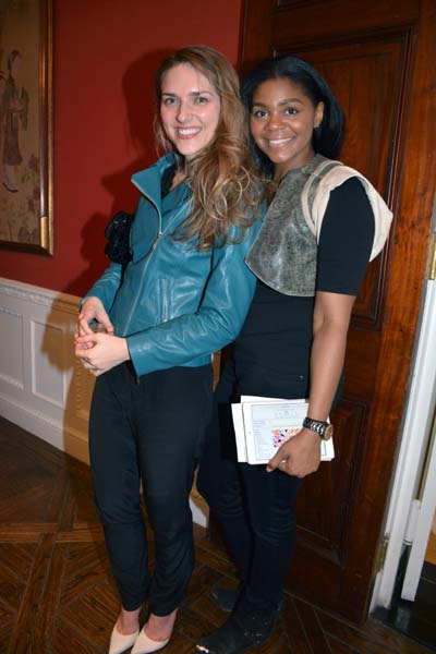 Nicole Goette and Latrice Goethe.  Photo by:  Rose Billings/Blacktiemagazine.com