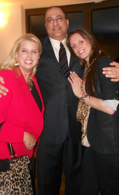Ambassador Ido Aharoni with Rita Cosby and Melissa Jane Kronfeld. Photo by: Joyce Brooks/Blacktiemagazine.com