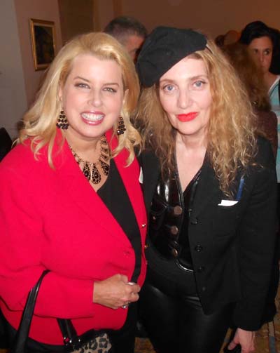 Rita Cosby and Joyce Brooks. Photo by: Joyce Brooks