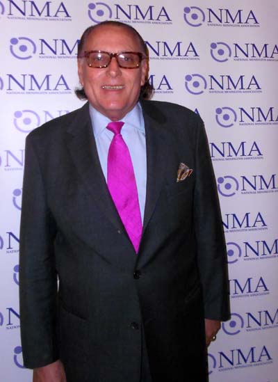 Errol Rappaport, Nancy Ford Springer Inspiration Award Honoree. Photo by: Joyce brooks