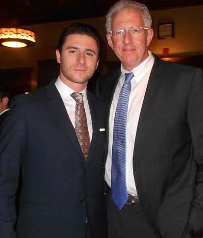 Matt Klarberg, Auction Chair and Barry Klarberg. Photo by: Joyce brooks