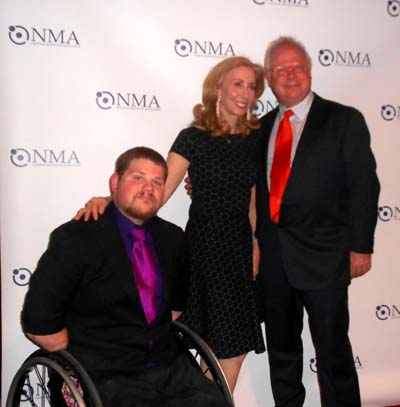Nick Springer, Mrs. John Loeb, Jr., and Gary Springer. Photo by: Joyce Brooks