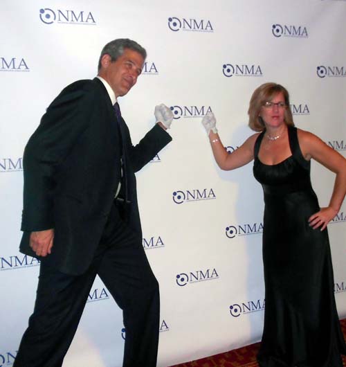Richard Besser, MD, and Lenore Cooney, Chair. Photo by: Joyce brooks