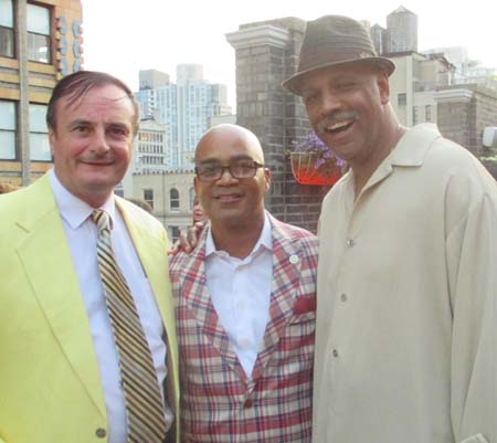 Gerard Mc Keon, Publisher, Black Tie International Magazine,Terence Banks, Vice Chairman Membership, One Hundred Black Men Inc, , Bodaley Sride