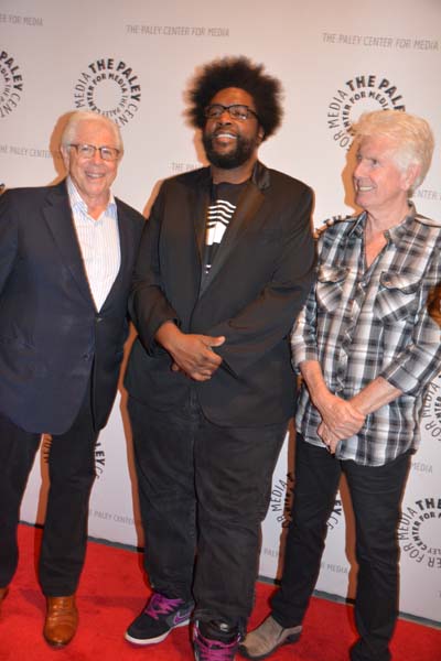 Carl Bernstein, Quest Love and Graham Nash. Photo by: Rose Billings/Blacktiemagazine.com