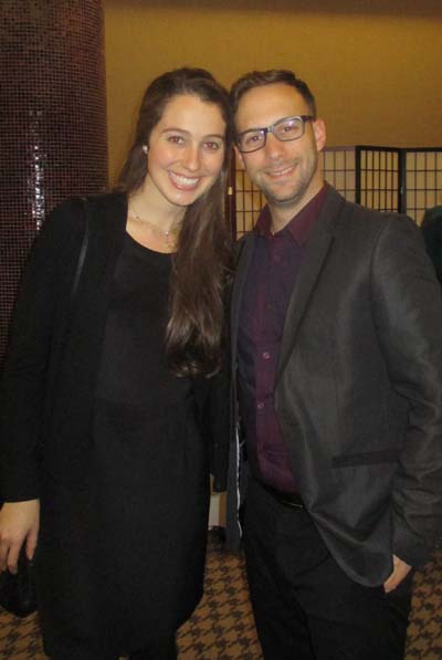 Alana Weiner and Dov Hoschander. Photo by: Joyce Brooks/Blacktiemagazine.com