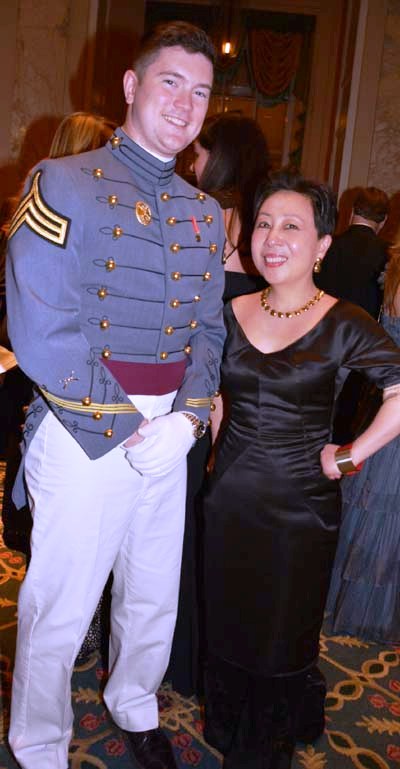 Aaron Kilner and Noelle Xie. Photo by: Rose Billings/Blacktiemagazine.com