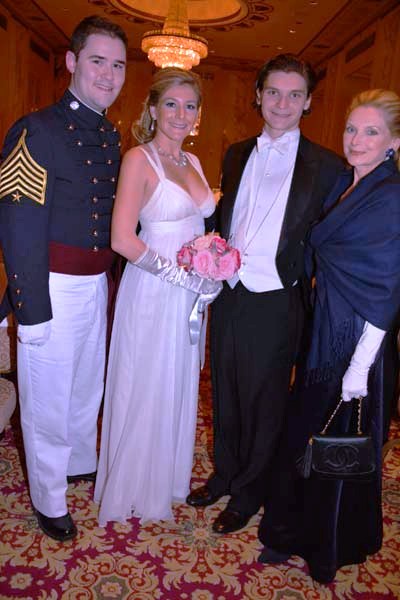 Debutante 2014 Bianca Finat Campoamor, representing Spain, Alex Bard and Krista Bard, Photo by: Rose Billings/Blacktiemagazine.com
