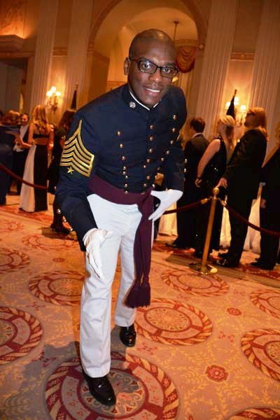 C/LTC Jerome Bain'15, NUCC. Photo by: Rose Billings/Blacktiemagazine.com