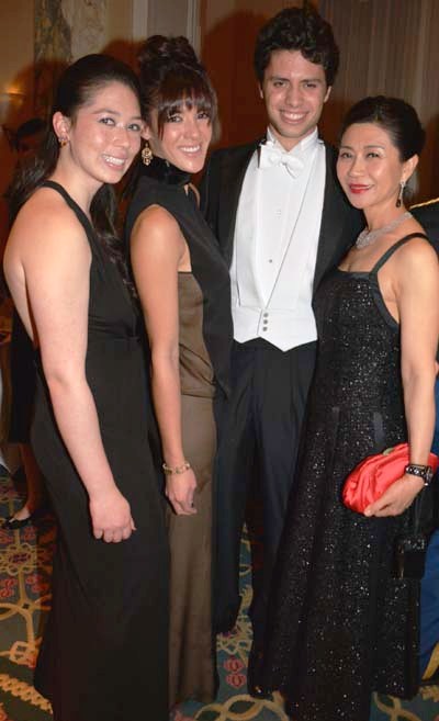 Olivia Cornali, Charley Cornali, Christian Des-Pailieres. Photo by: Rose Billings/Blacktiemagazine.com