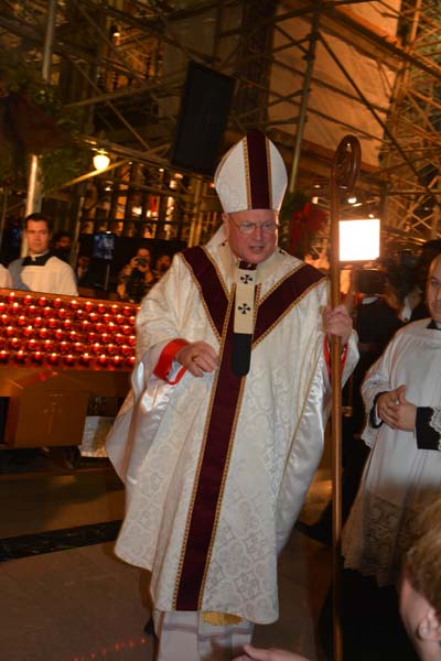 His Eminence Timothy Michael Cardinal Dolan .  Photo by:  Rose Billings/Blacktiemagazine.com