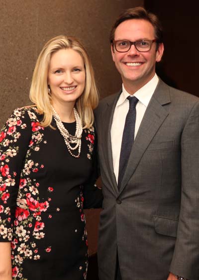 Kathryn  Murdoch and James Murdoch