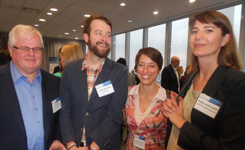 Patrick Mc Guinness, Director/ CFO, We Wi, Sean Henent, Ideo.org,Natalie Vaupel, Sabel Burchard, Un World Food Programme