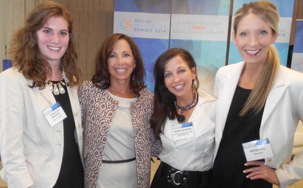 Charlotte Manogue, Tulane University, Lois Beckon, Executive Director, Head of Corporate Partner Marketing.chaSE, Wendy Diamond, Animal Fair, Kim Mc call, Playworks