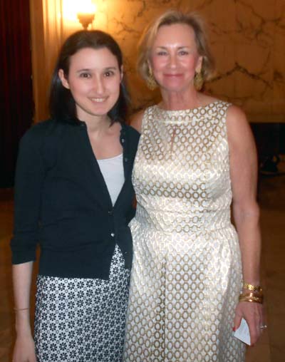Courtney Rabb, Director of Development and Katherine Coyne,. Photo by: Joyce brooks/Blacktiemagazine.com