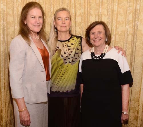   Kaiulani Lee, Nell Newman, and Ellen Futter. Photo by Michael Loccisano/Getty Images for The National Audubon Society