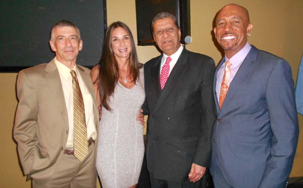 Dr. Jonathan Sackler, Tara Williams, Amir Dossal, Montel Williams