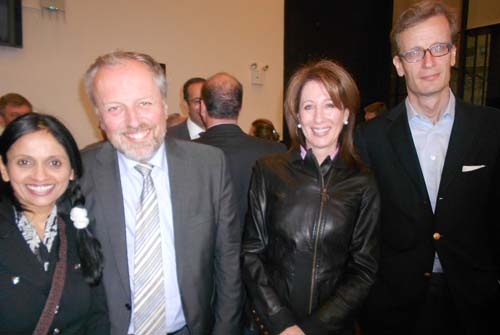 Bhavna Patel, Dr. Bernard Sixt, Beth Jacobs, Tituss Weinheimer