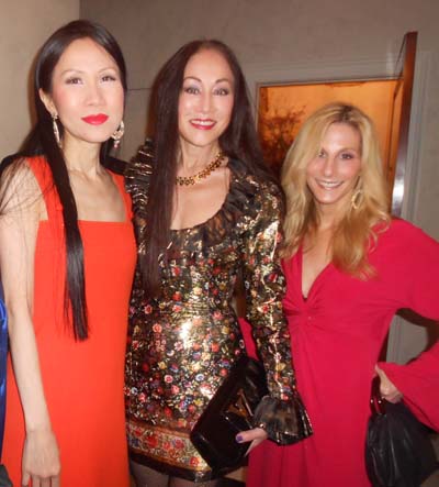 Chiu-Ti-Jansen, Lucia Hwong Gordon and Randi Schatz. Photo by: Joyce Brooks/Blacktiemagazine.com
