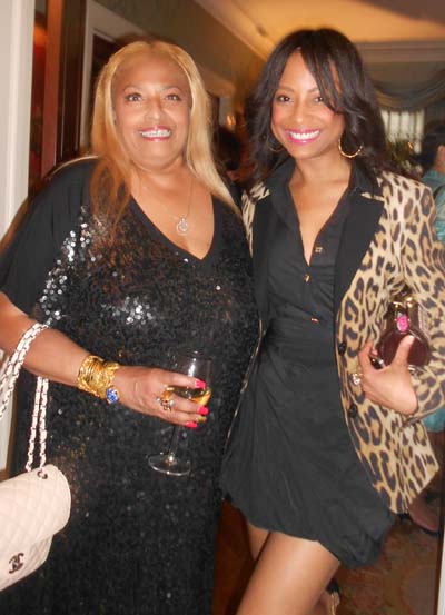 Flo Anthony and Tiffany Jones. Photo by: Joyce Brooks/Blacktiemagazine.com