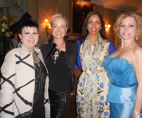 Rosemary Ponzo, Robin Cofer, Dawne Marie Grannum and Joy Marks. Photo by: Joyce Brooks/Blacktiemagazine.com