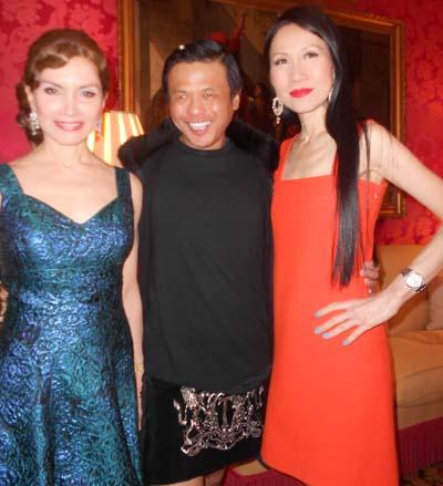 Jean Shafiroff, Zang Toi and Chiu-Ti-Jansen. Photo by: Joyce Brooks/Blacktiemagazine.com