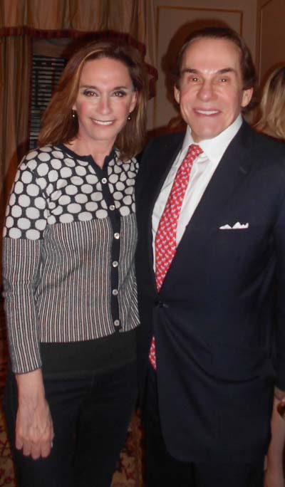 Michele Gerber Klein and Couri Hay. Photo by: Joyce Brooks/Blacktiemagazine.com