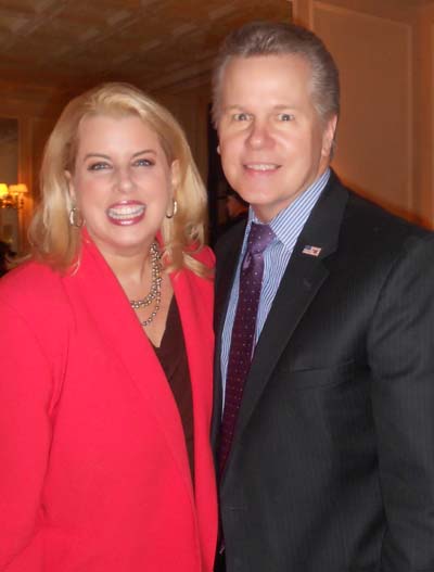 Rita Cosby and Tomaczek Bednarek. Photo by: Joyce brooks/Blacktiemagazine.com