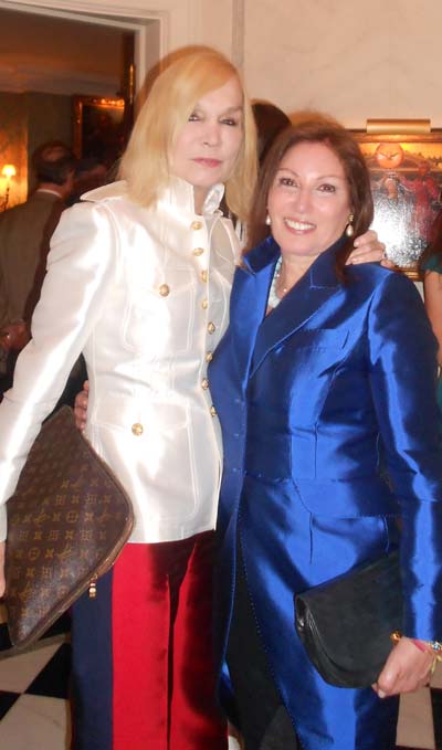 Maggie Norris and Gail Karr. Photo by: Joyce brooks/Blacktiemagazine.com