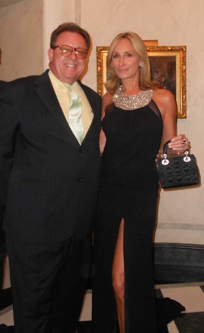 Gregory Speck and Sonja Morgan. Photo by: Joyce Brooks/Blacktiemagazine.com