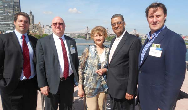 Brad Zotti, CEO & Founder, My Force, David Karlin, Managing Director, Matrix Group,Tas Dossal, Amir Dossal, Chairman, Global Partnerships Forum, Charlie Groves, COO & Founder, My Force