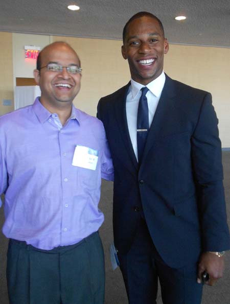 Mandar Apte, Shell Corporation, Victor Cruise, New York Giants